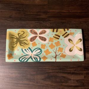Serving Tray | Floral | Ceramic